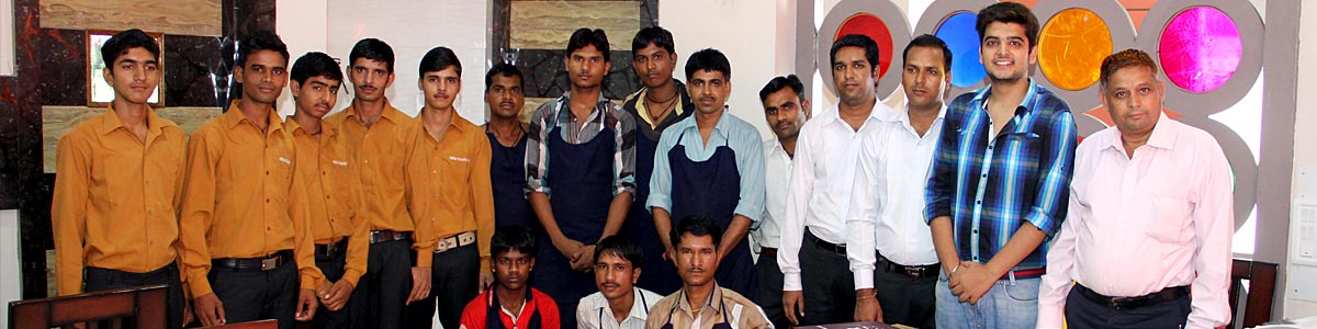 Friendly Staff at Santosh Bhojnalaya